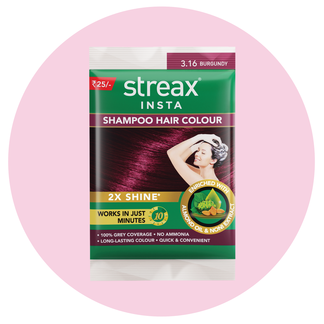 Streax Shampoo Hair Colour