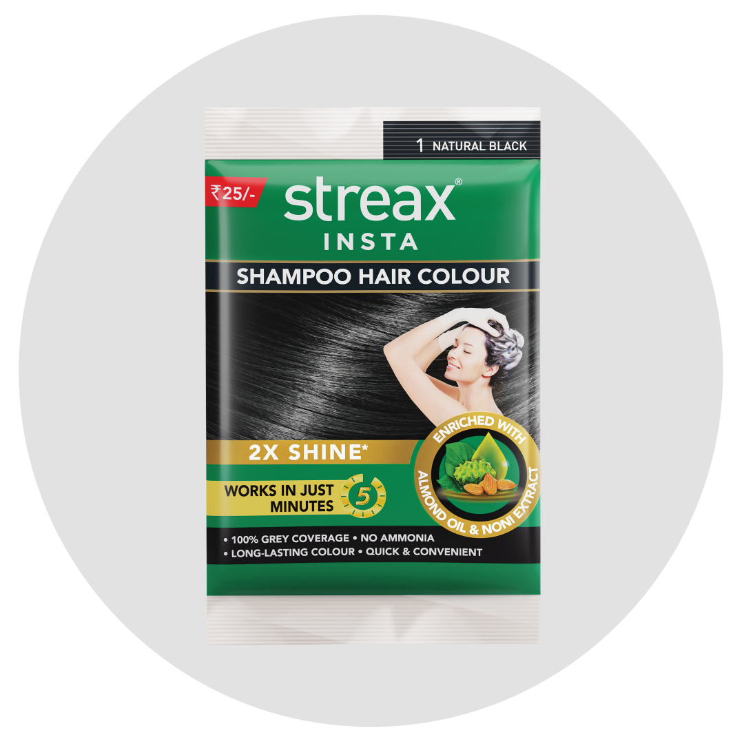 Streax Shampoo Hair Colour