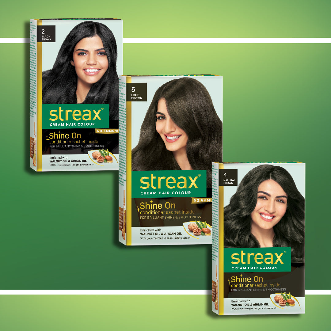 Streax Cream Hair Colour - Base Shades