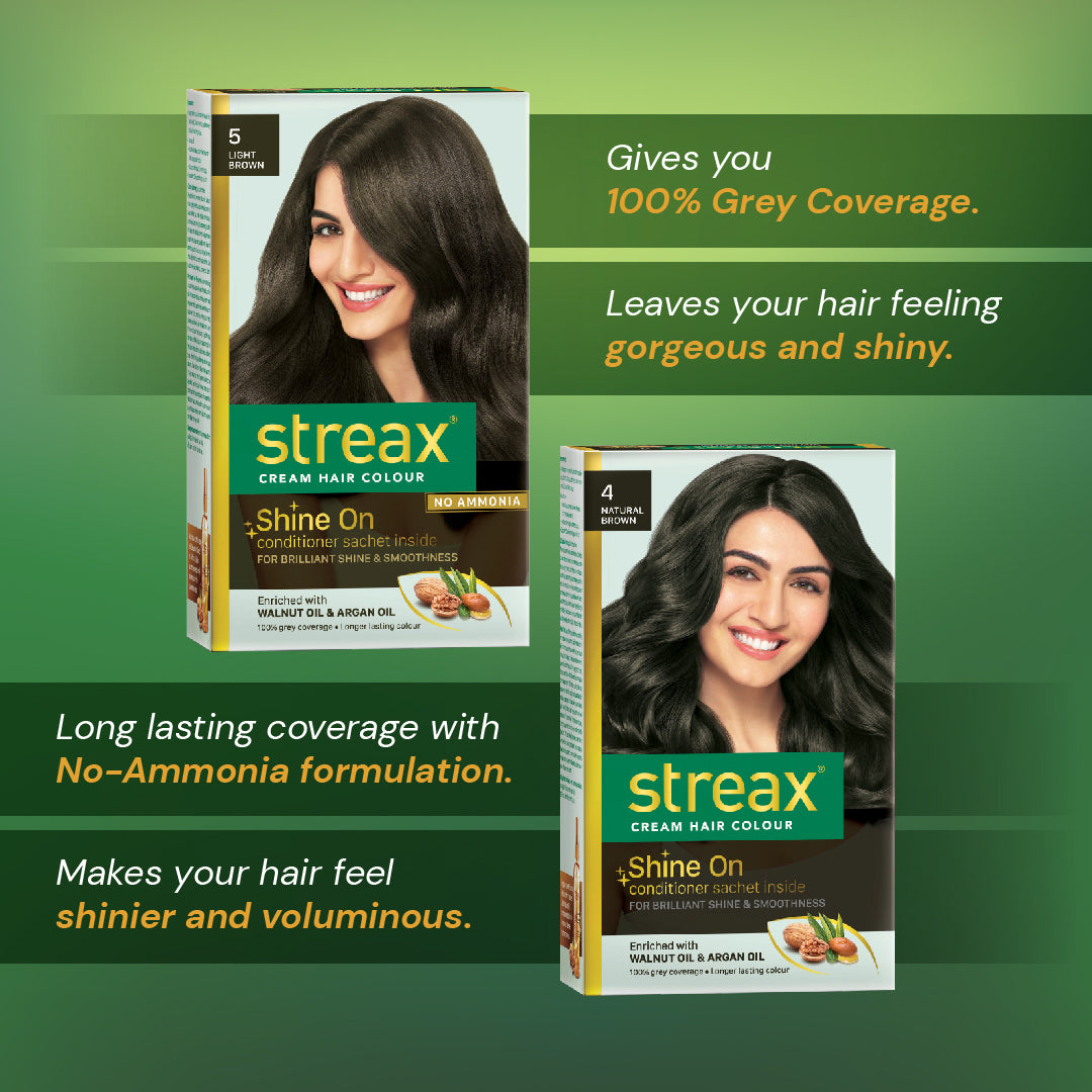 Streax Cream Hair Colour - Base Shades