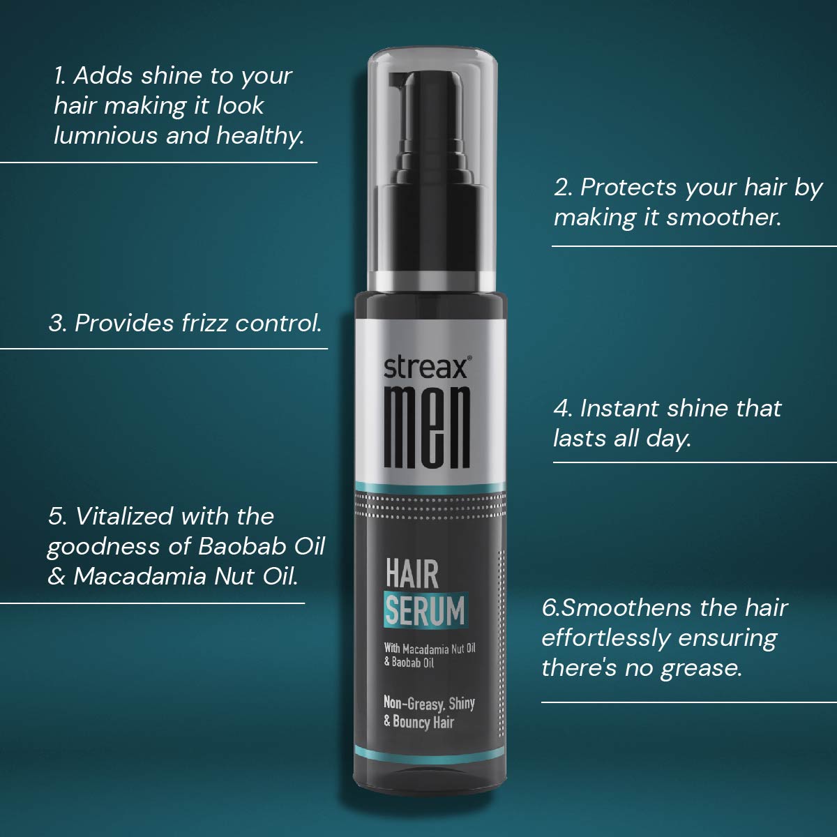 Streax Men Hair Serum