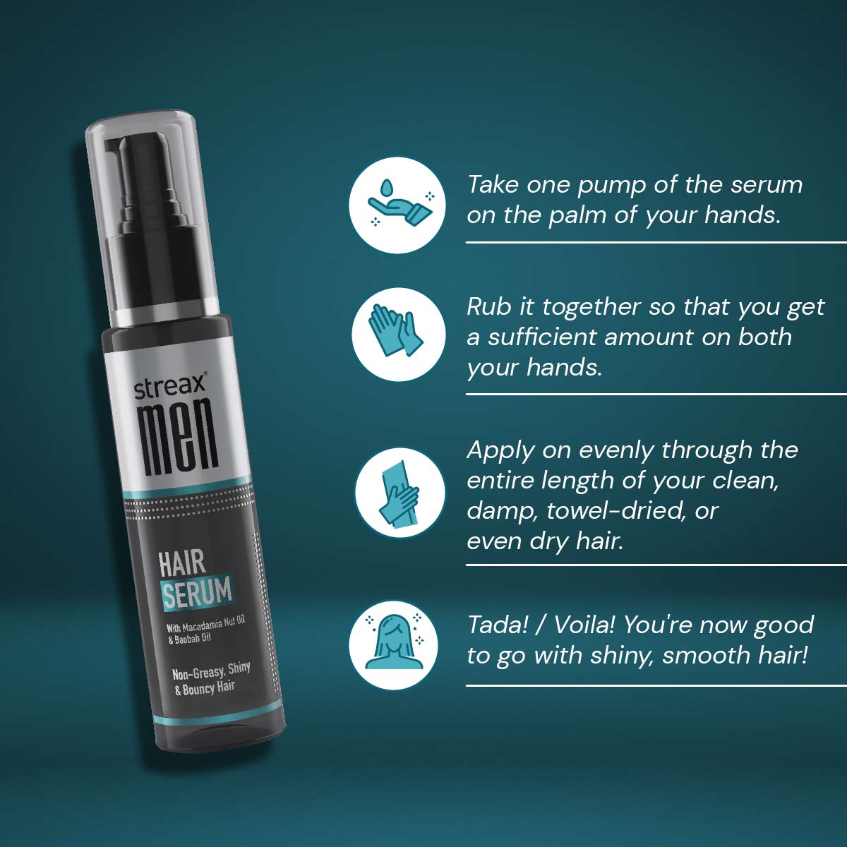 Streax Men Hair Serum