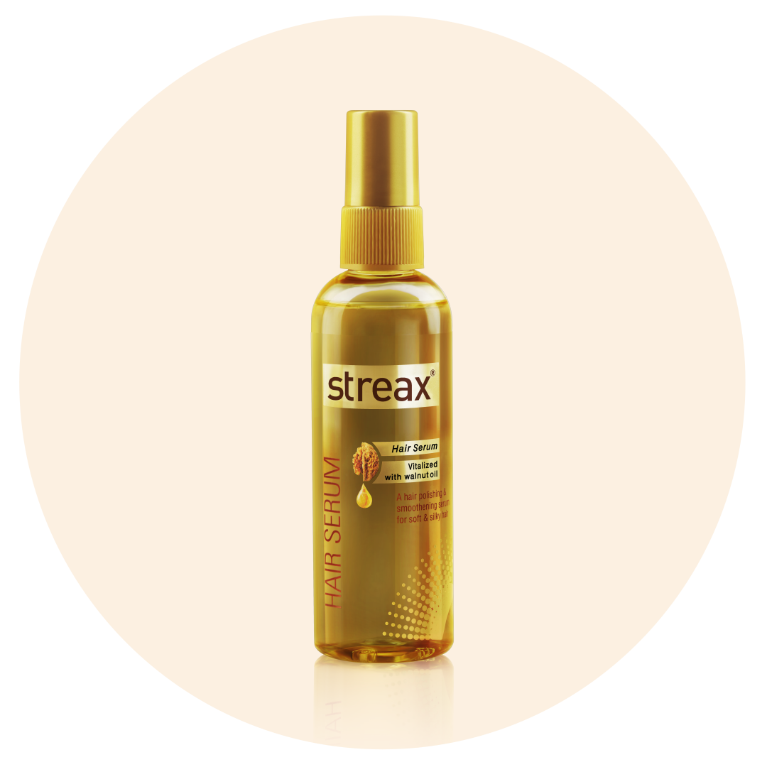 Streax Hair Serum Vitalised with Walnut Oil